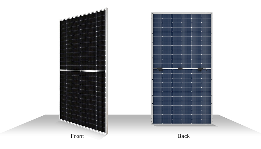 Panel solar bifacial JINKO 540w 550w